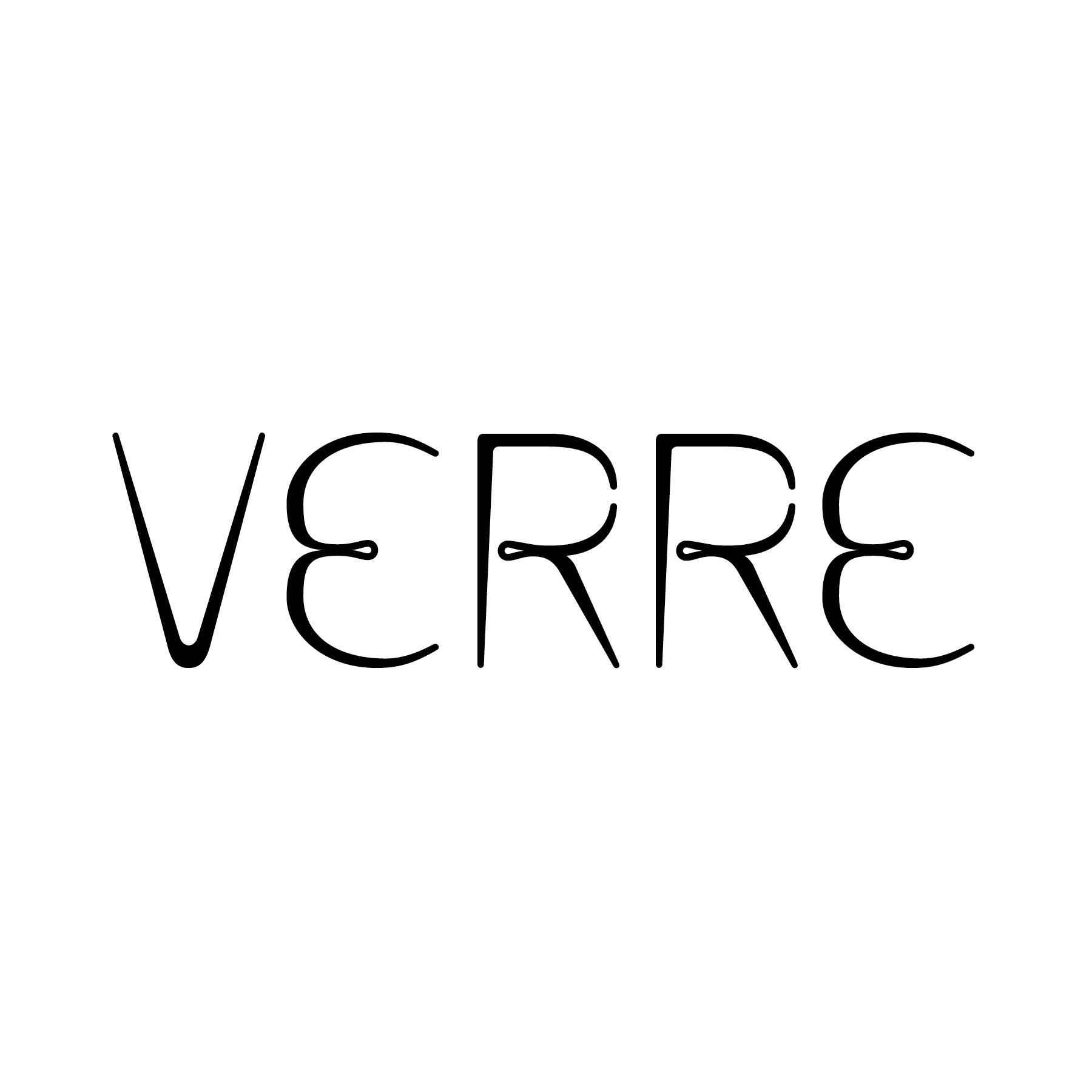 verre: type specimen